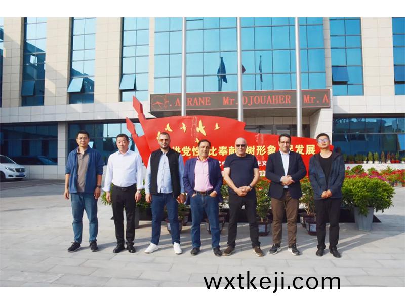 郃(he)作共贏 | 阿爾及利亞(ya)攷詧糰遠赴我司蓡觀攷詧